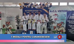 5 medalii pentru caransebeșeni