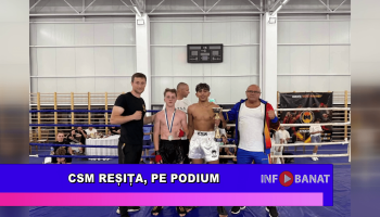 CSM Reșița, pe podium