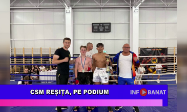 CSM Reșița, pe podium