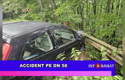 Accident pe DN 58