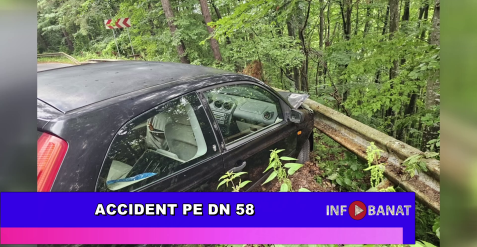 Accident pe DN 58