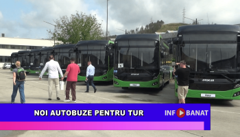 Noi autobuze pentru TUR