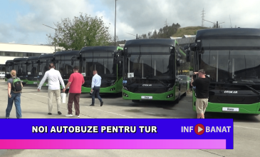 Noi autobuze pentru TUR