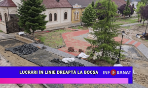 Lucrări în linie dreaptă la Bocșa