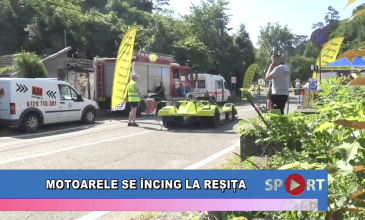 Motoarele se încing la Reșița