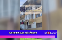 Scos din calea flăcărilor