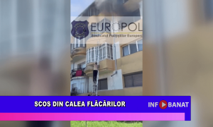 Scos din calea flăcărilor
