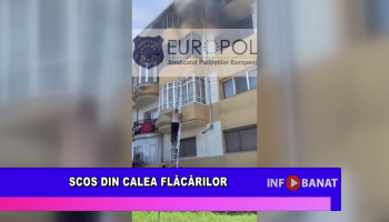 Scos din calea flăcărilor