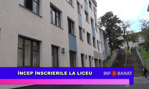 Încep înscrierile la liceu