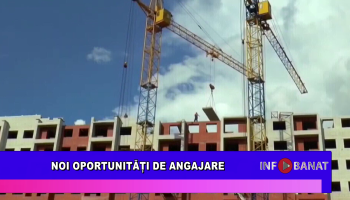 Noi oportunități de angajare