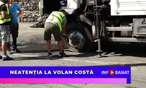 Neatenția la volan costă