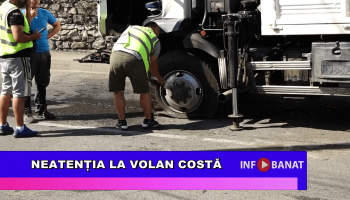 Neatenția la volan costă
