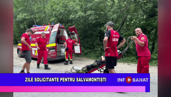 Zile solicitante pentru salvamontiști