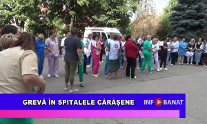 Grevă în spitalele cărășene