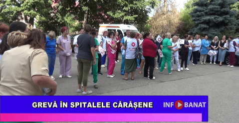 Grevă în spitalele cărășene