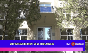 Un profesor eliminat de la titularizare