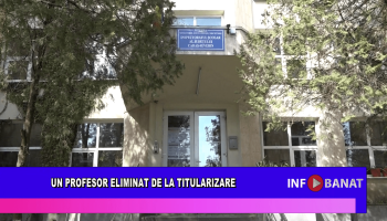 Un profesor eliminat de la titularizare