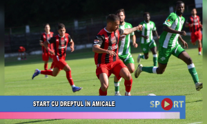 Start cu dreptul în amicale