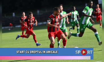 Start cu dreptul în amicale