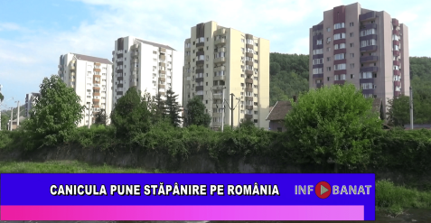 Canicula pune stăpânire pe România