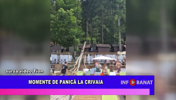 Momente de panică la Crivaia
