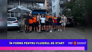 În formă pentru fluierul de start
