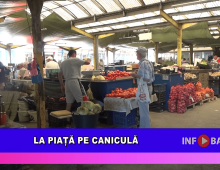 La piață pe caniculă