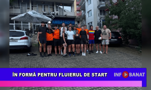 În formă pentru fluierul de start