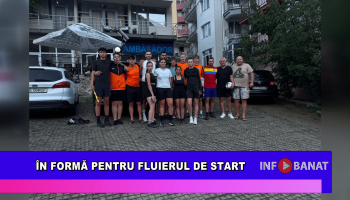 În formă pentru fluierul de start