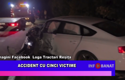 Accident cu cinci victime
