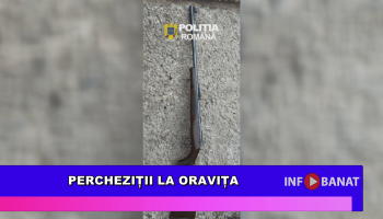 Percheziții la Oravița