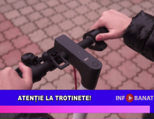 Atenție la trotinete