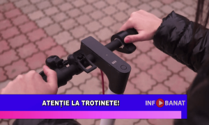 Atenție la trotinete