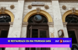Se restaurează cea mai frumoasă gară