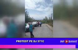 Protest pe DJ571C