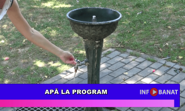 Apă la program