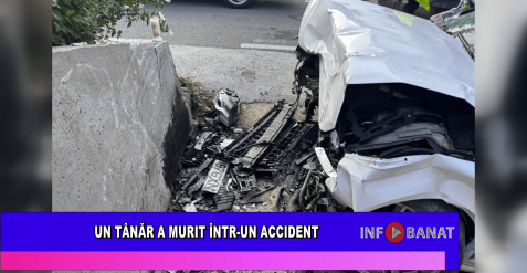 Un tânăr a murit într un accident