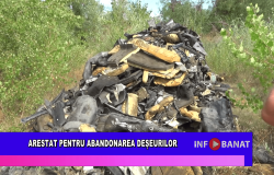Arestat pentru abandonarea deșeurilor