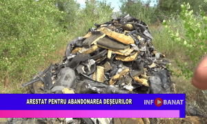 Arestat pentru abandonarea deșeurilor