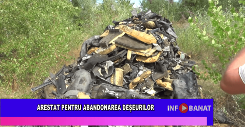 Arestat pentru abandonarea deșeurilor