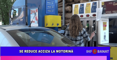 Se reduce acciza la motorină