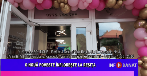 O nouă poveste înflorește la Reșița