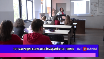 Tot mai puțini elevi aleg învățământul tehnic