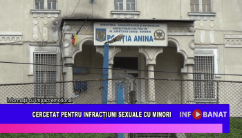 Cercetat pentru infracțiuni sexuale cu minori