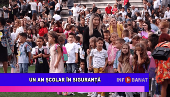 An școlar în siguranță