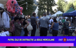 Patru zile de distracție la Băile Herculane