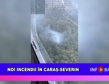 Noi incendii în Caraș-Severin