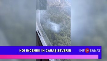 Noi incendii în Caraș-Severin