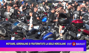 Motoare, adrenalină și fraternitate la Băile Herculane