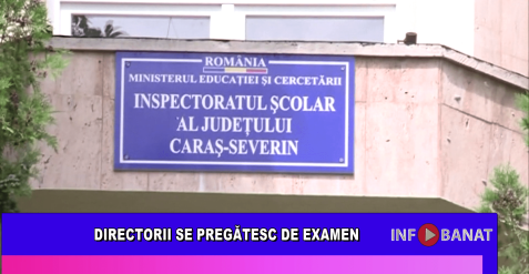 Directorii se pregătesc de examen